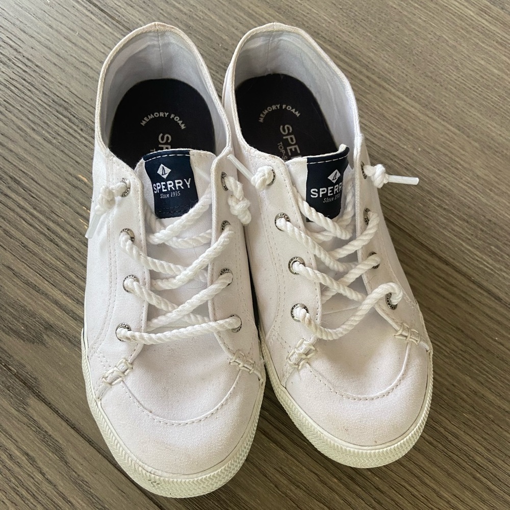 White Sperrys